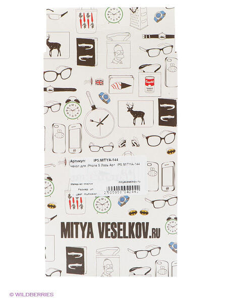 Чехол для IPhone 5 "Лось" Mitya Veselkov 2243142