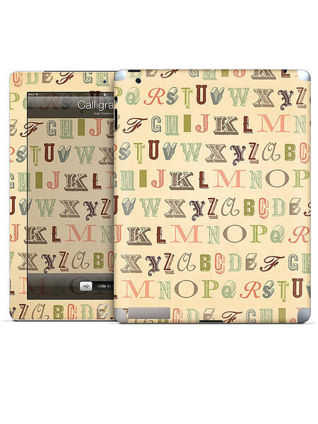 Виниловая наклейка для iPad Calligraphy-Julie Comstock. Gelaskins 1042011