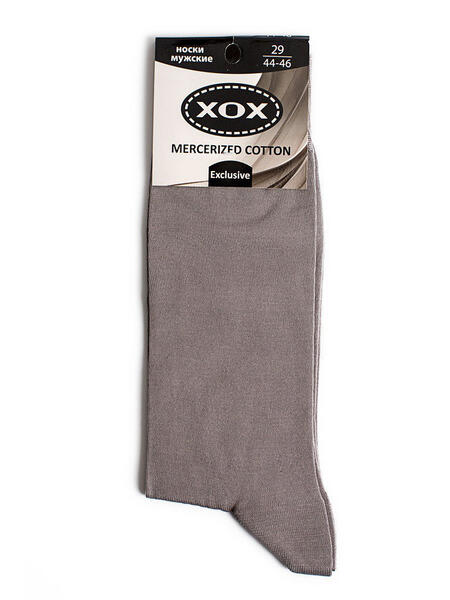 Набор серых носков "Мерсеризованный хлопок" с сургучной печатью, 10 пар NosMag 4284228