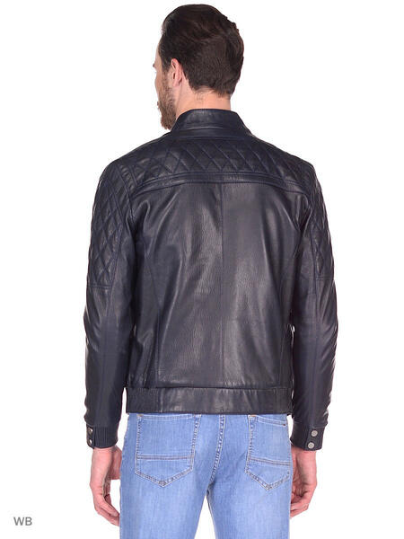 Стеганая кожаная куртка Mondial 4176352