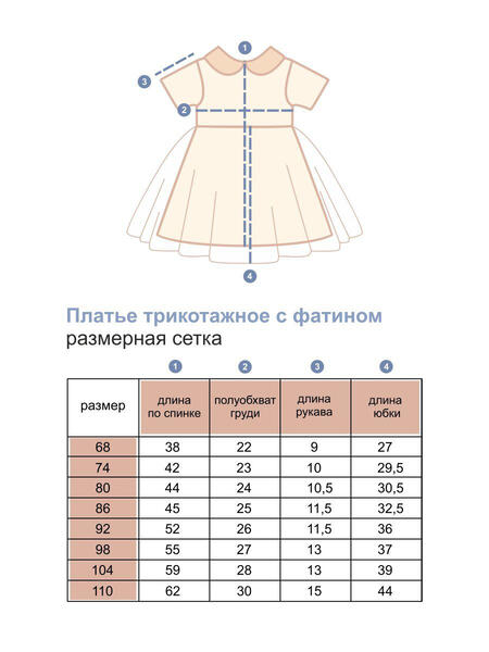 Платье TRENDYCO Kids 4050043