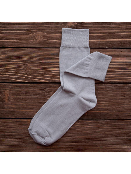 Набор из серых носков "Бизнес" с сургучной печатью, 10 пар. NosMag 4065078