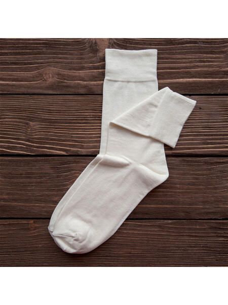 Набор из бежевых носков "Бизнес" с сургучной печатью, 10 пар. NosMag 4065075