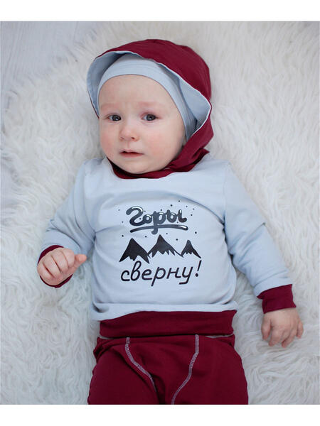 Худи "Горы сверну" TRENDYCO Kids 3862794