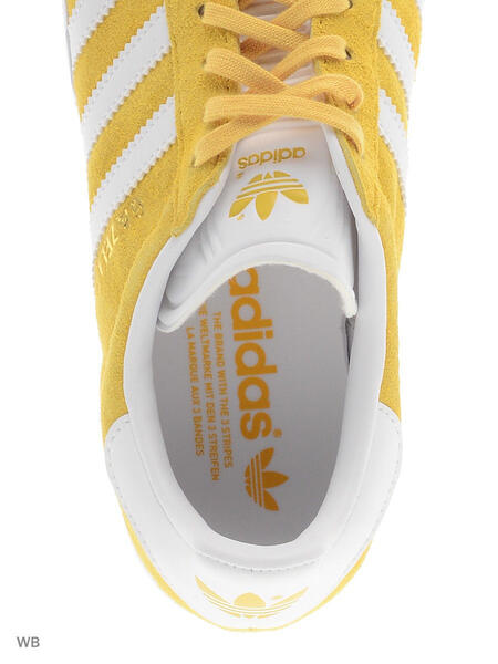 Кеды Gazelle Eqtyel/White/Goldmt Adidas 3839310