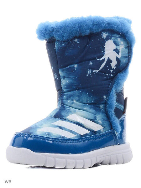 Сапоги дет. спорт. Disney Frozen Mid I UNIBLU/FTWWHT/ICEBLU Adidas 3902435