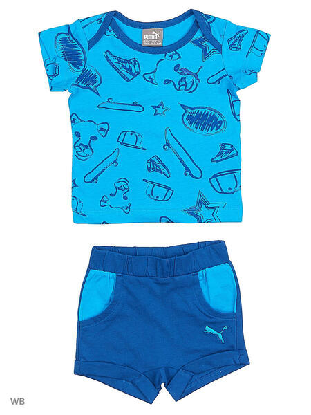 Костюм Style MiniCat Graphic Set Puma 3718937