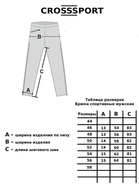 Брюки CROSS sport 3725059