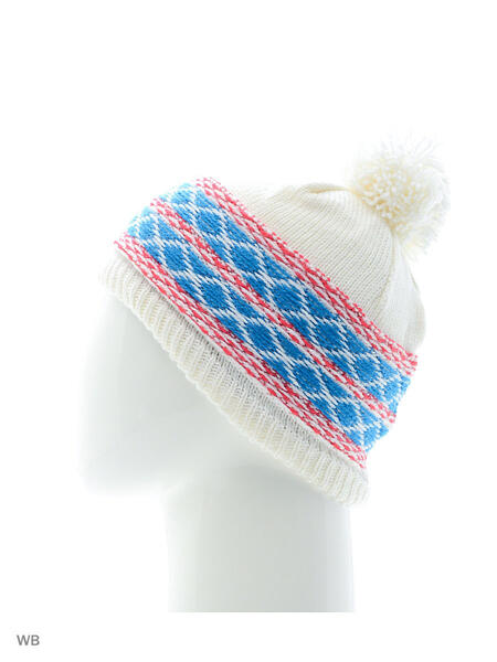 Шапка KUBA BEANIE White/LOTUS PINK/BL Salomon 3632643