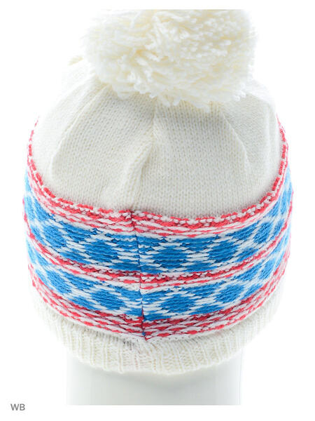 Шапка KUBA BEANIE White/LOTUS PINK/BL Salomon 3632643