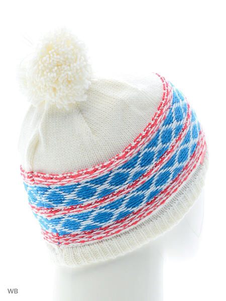 Шапка KUBA BEANIE White/LOTUS PINK/BL Salomon 3632643