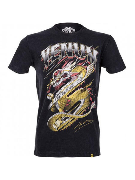 Футболка Lyoto Machida Tatsu King T-shirt - Black Venum 3549352