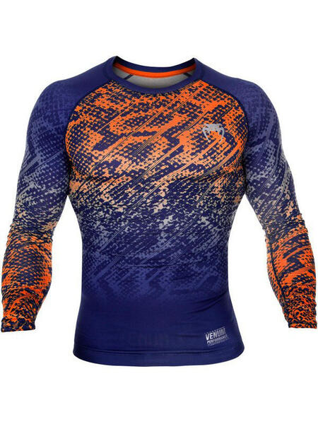 Рашгард Tropical Black/Orange L/S Venum 3549400