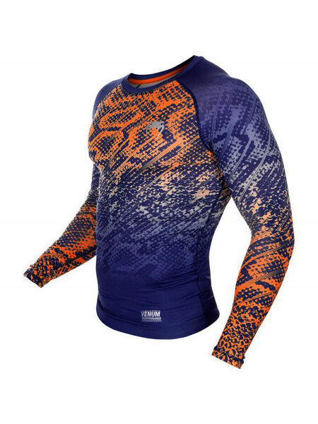 Рашгард Tropical Black/Orange L/S Venum 3549400