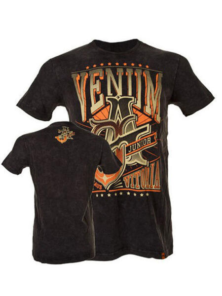 Футболка Jose Aldo Vitoria T-shirt - Black/Orange Venum 3549341