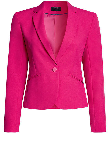 Розовый кожаный пиджак