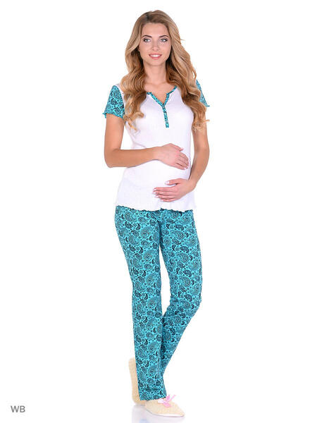Пижама для беременных и кормящих ФЭСТ 3489592