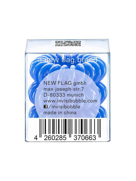 Резинка-браслет для волос Navy Blue Invisibobble 3272912