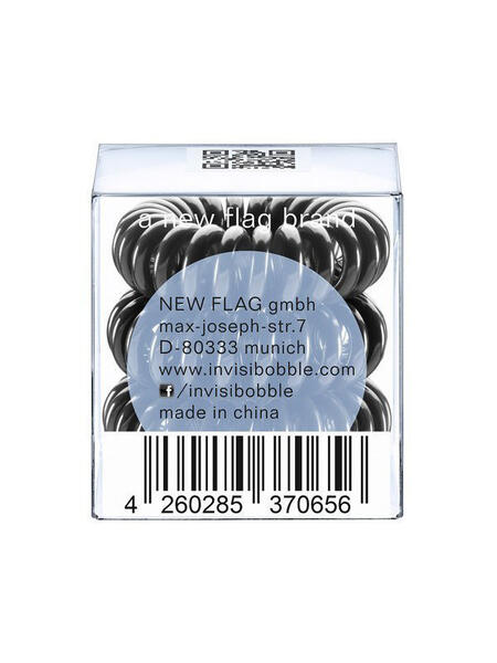 Резинка-браслет для волос True Black Invisibobble 3272910