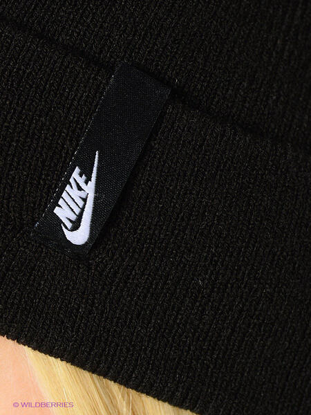 Шапка POM BEANIE - BLUE Nike 3165455