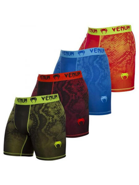 Компрессионные шорты Fusion Compression Shorts - Orange Yellow Venum 3180322