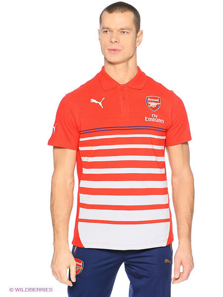 Поло AFC Leisure Hooped Polo Puma 2476698