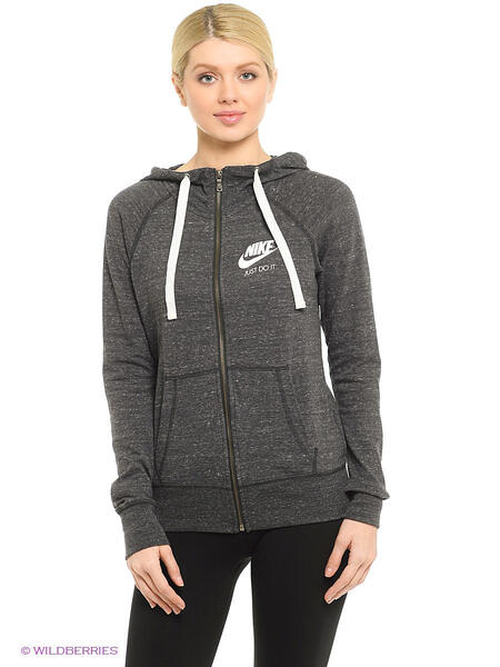 Толстовка W NSW GYM VNTG HOODIE FZ Nike 2561602