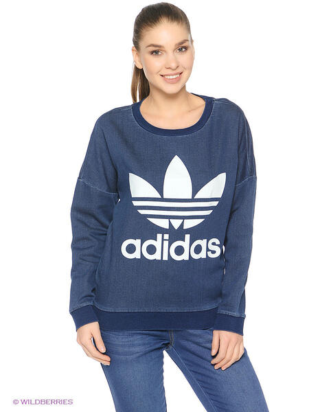 Свитшот Tr Denim Sweat Adidas 2596749