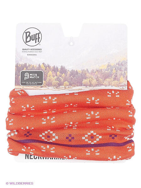 Бандана NECKWARMER Knitted&Polar Fleece JORDEN CORAL Buff 2362570