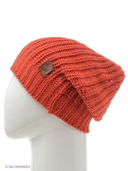 Шапка KNITTED HATS GRIBLING FIERY RED Buff 2362619