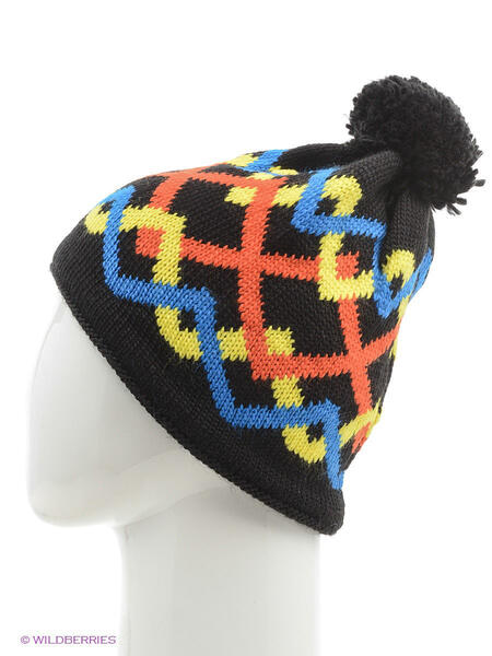 Шапка KNITTED HATS RIGER BLACK Buff 2362546