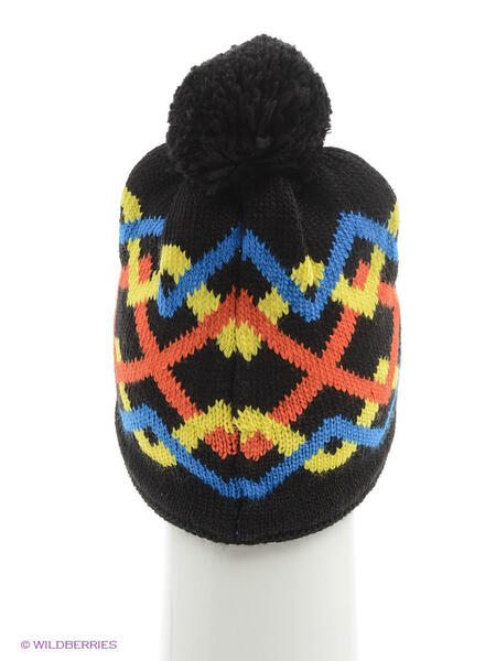 Шапка KNITTED HATS RIGER BLACK Buff 2362546