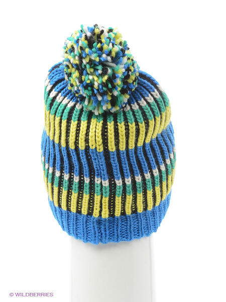 Шапка KNITTED HATS TROY BLUE Buff 2362549