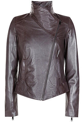 Утепленная куртка из натуральной кожи La Reine Blanche 304939