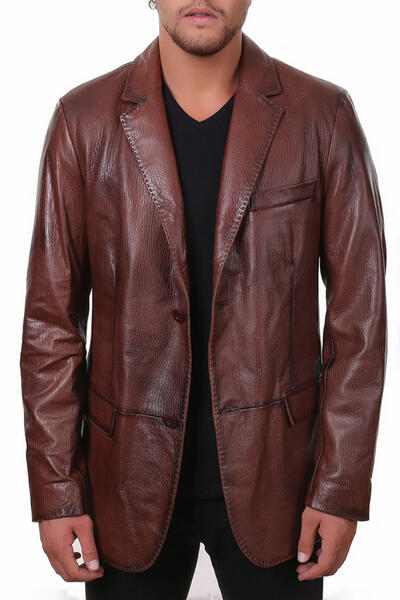leather jacket JACK WILLIAMS 5793822