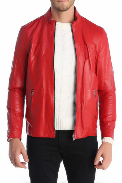 Leather Jacket GIORGIO DI MARE 5600028