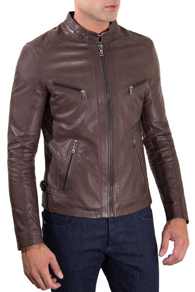 Leather jacket AD MILANO 4453653