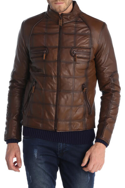 leather jacket GIORGIO DI MARE 5241453