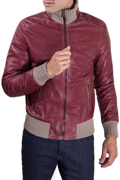 Leather jacket AD MILANO 4452969