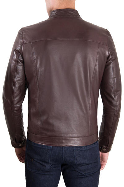 Leather jacket AD MILANO 4972320