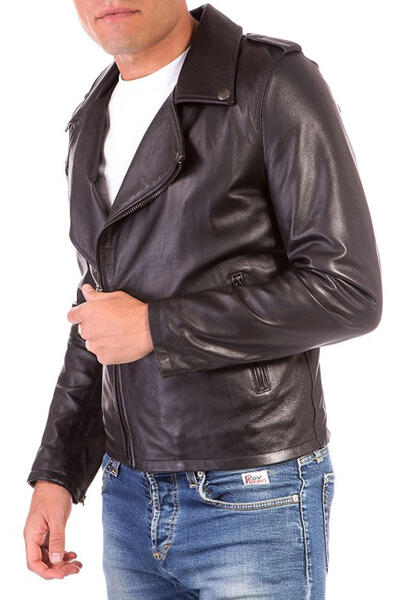 Leather jacket AD MILANO 4972332