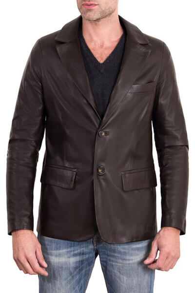 Leather jacket AD MILANO 4972343