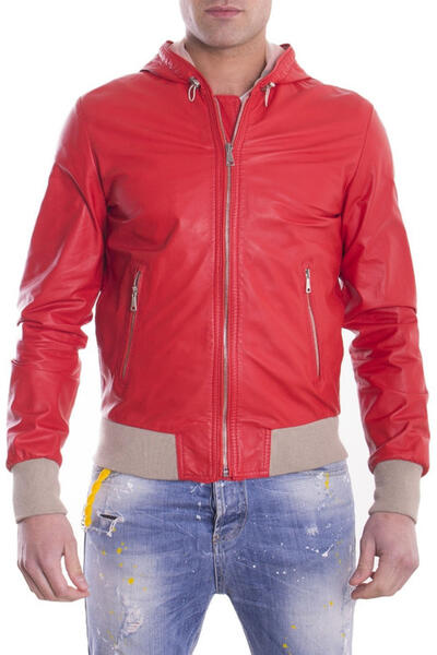 Leather jacket AD MILANO 4455044