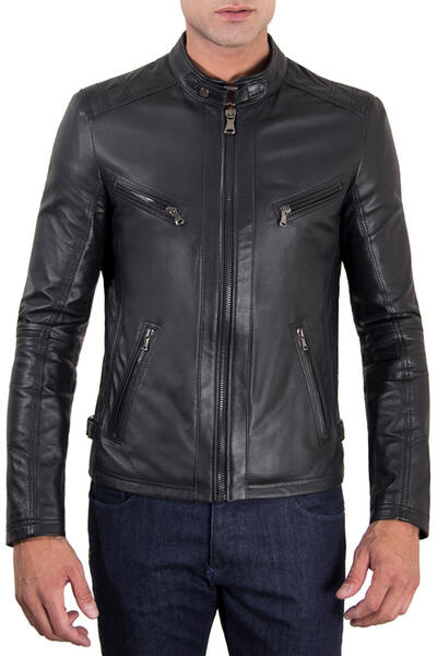 Leather jacket AD MILANO 4453158