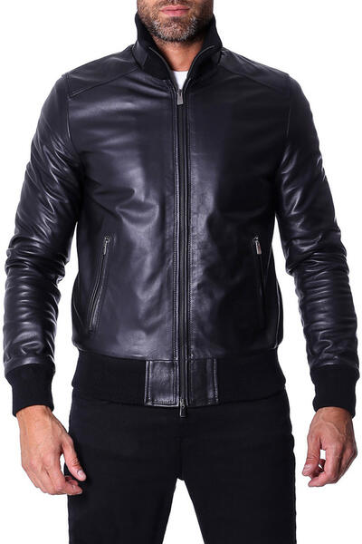 Leather jacket AD MILANO 4453249
