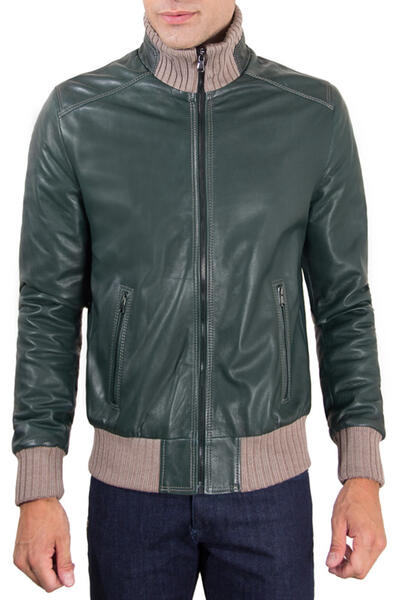 Leather jacket AD MILANO 4453953