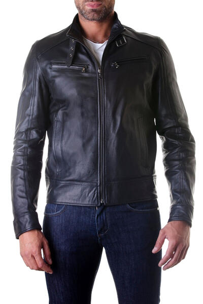 Leather jacket AD MILANO 4454063