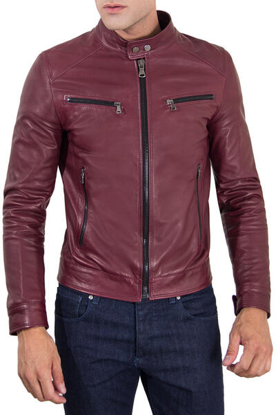Leather jacket AD MILANO 4453652