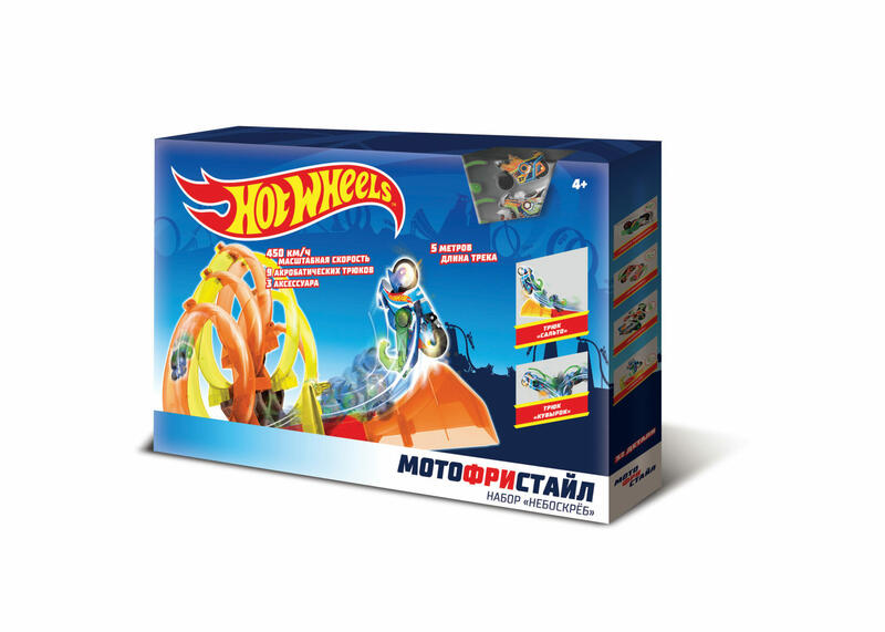 Трек 1Toy Hot Wheels Мотофристайл 11809138