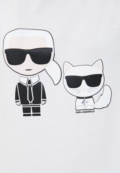 Футболка Lagerfeld KA025EWJSJP5INXS